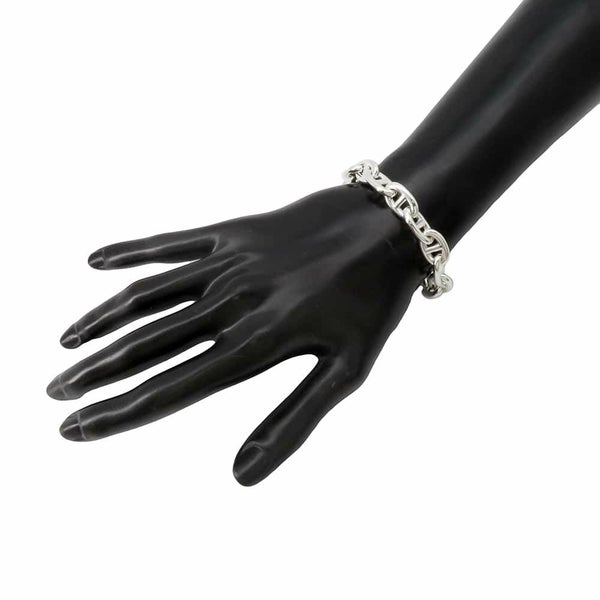 エルメス ブレスレット シェーヌダンクルMM 16コマ SV925シルバー HERMES ジュエリー