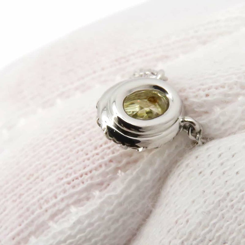 ティファニー ネックレス ソレスト イエローダイヤ ダイヤモンド 0.22ct Pt950 44131336 Tiffany&Co. 鑑定書付き ペンダント