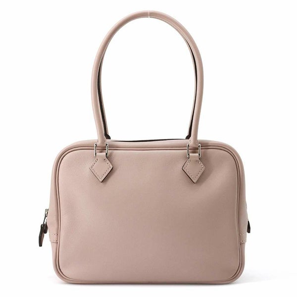 エルメス ハンドバッグ プリュム ミニ  グリシン/シルバー金具 スイフト X刻印