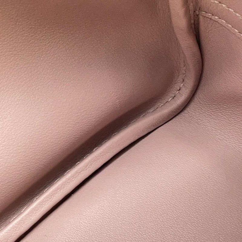 エルメス ハンドバッグ プリュム ミニ  グリシン/シルバー金具 スイフト X刻印