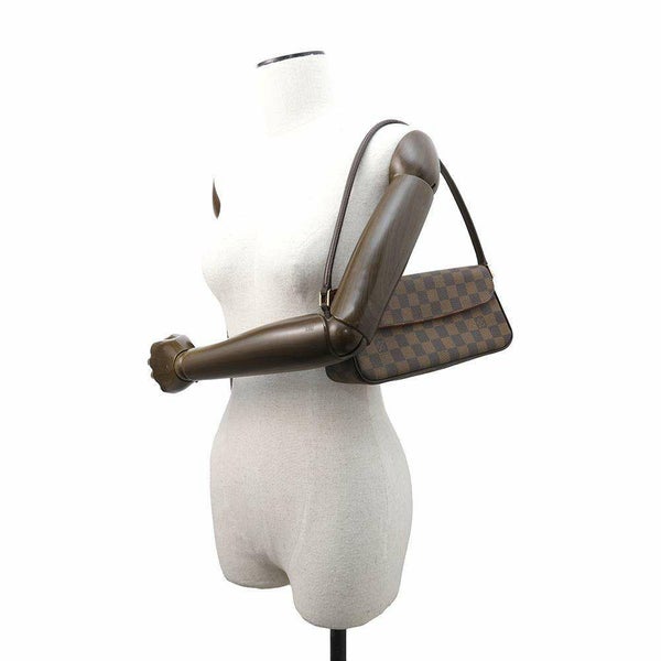 ルイヴィトン ハンドバッグ ダミエ・エベヌ レコレータ N51299 ヴィトン バッグ ワンショルダー アクセサリーポーチ