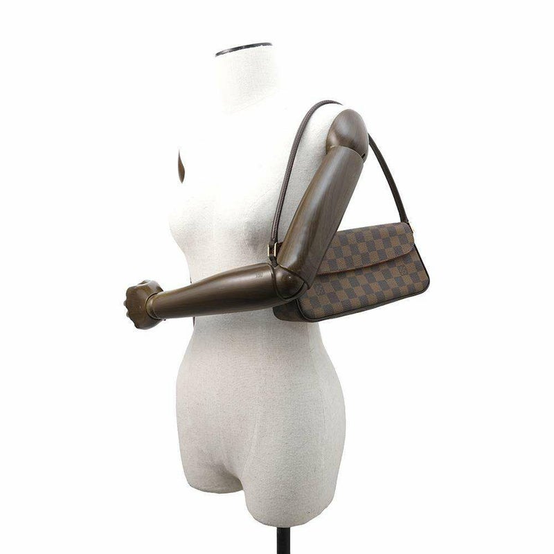 ルイヴィトン ハンドバッグ ダミエ・エベヌ レコレータ N51299 ヴィトン バッグ ワンショルダー アクセサリーポーチ