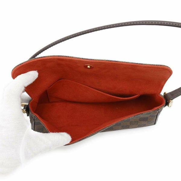 ルイヴィトン ハンドバッグ ダミエ・エベヌ レコレータ N51299 ヴィトン バッグ ワンショルダー アクセサリーポーチ