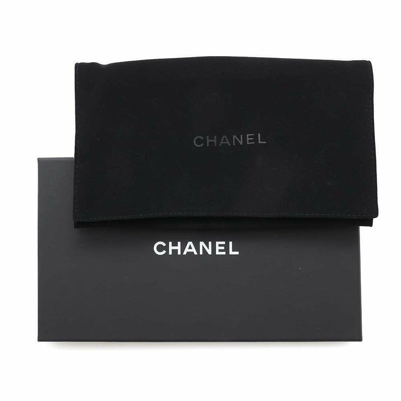 シャネル 長財布 クラシック ロング ジップ ウォレット マトラッセ ココマーク キャビアスキン AP0242 CHANEL 黒