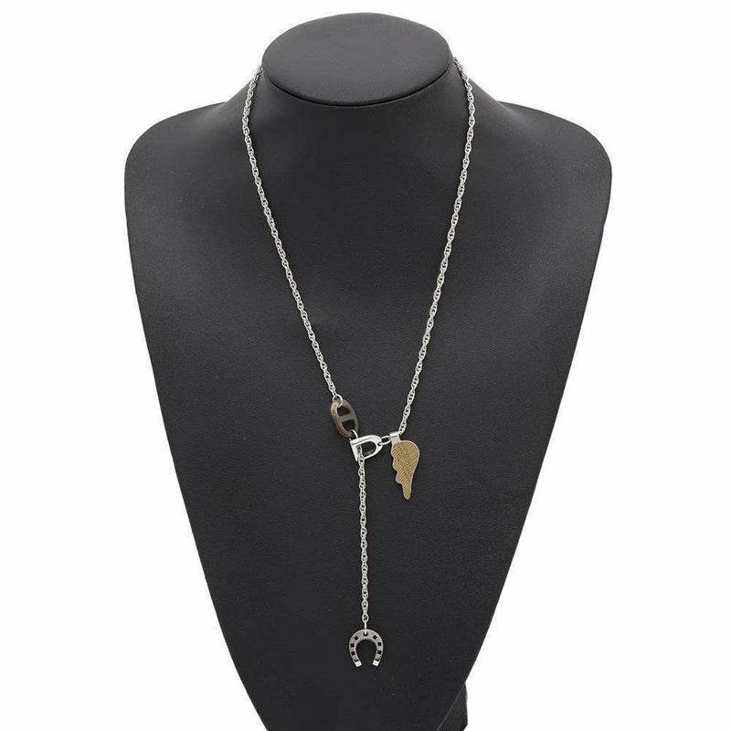 エルメス ネックレス ボン・ヴォヤージュ バッファローホーン HERMES アクセサリー