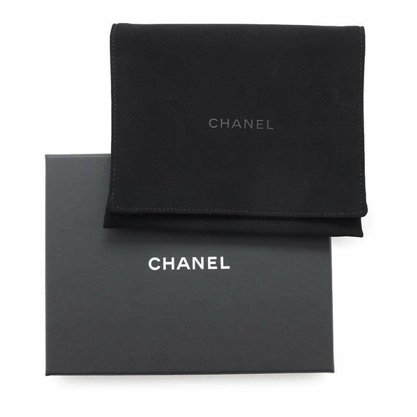 シャネル 二つ折り財布 マトラッセ ココマーク キャビアスキン AP3055 CHANEL 財布 黒