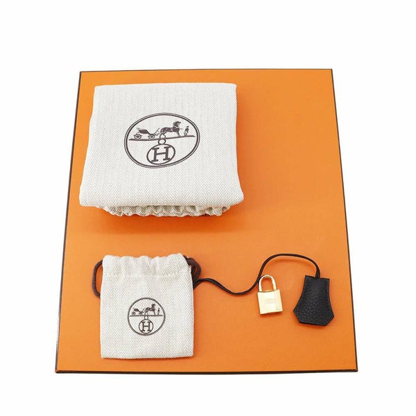 エルメス バーキン25 ブラック/ゴールド金具 トゴ W刻印 HERMES Birkin ハンドバッグ 黒