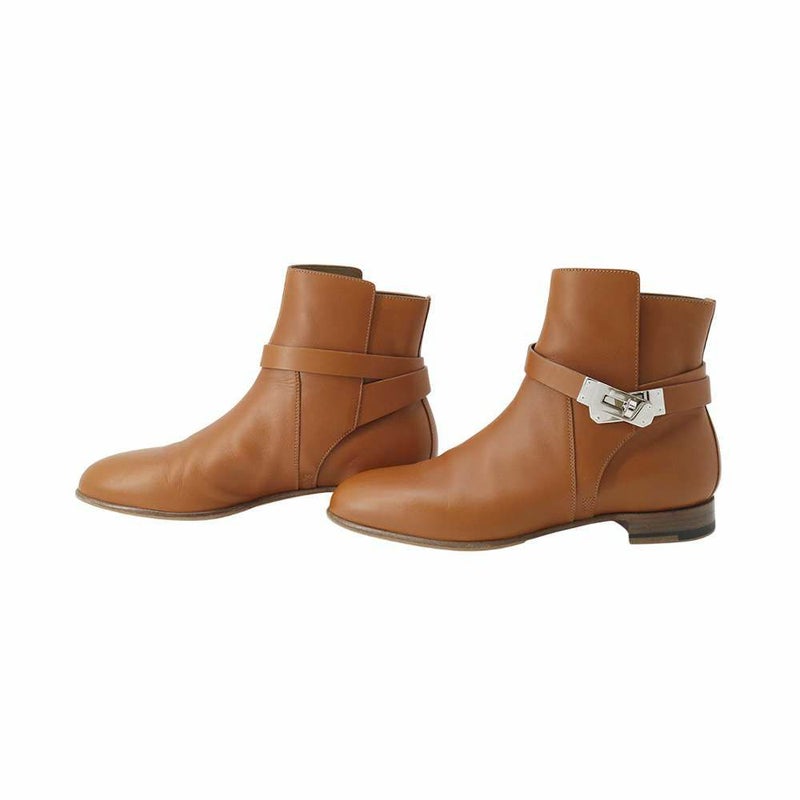 エルメス ショートブーツ ネオ レザー レディースサイズ37 HERMES ブーツ  靴