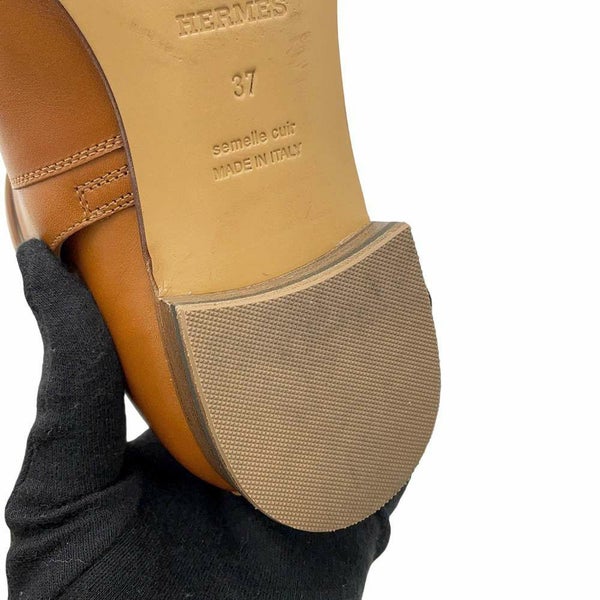 エルメス ショートブーツ ネオ レザー レディースサイズ37 HERMES ブーツ  靴