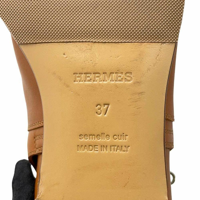 エルメス ショートブーツ ネオ レザー レディースサイズ37 HERMES ブーツ  靴