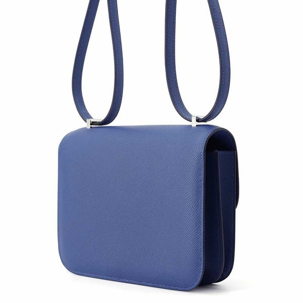 エルメス ミニ コンスタンス3 ミロワール ブルータイ/シルバー金具 エプソン W刻印