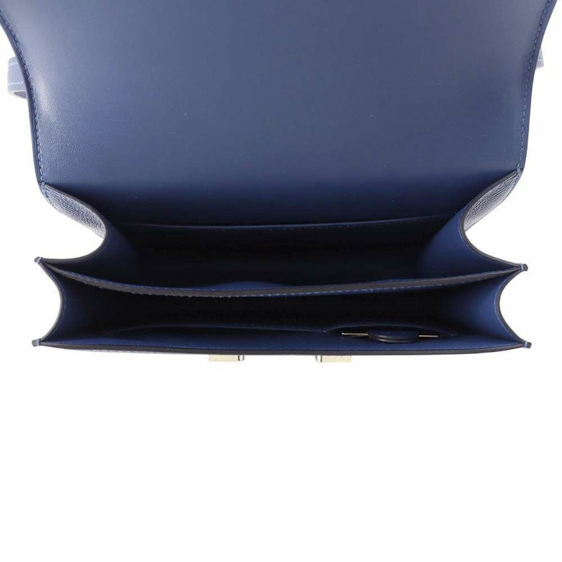 エルメス ミニ コンスタンス3 ミロワール ブルータイ/シルバー金具 エプソン W刻印