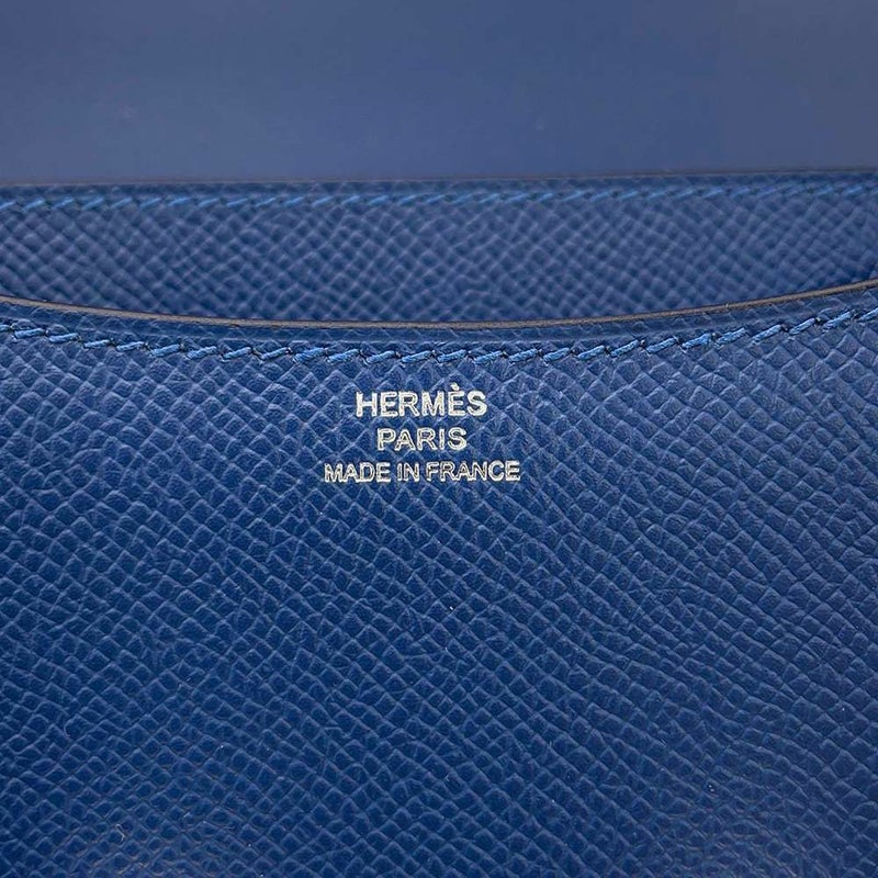 エルメス ミニ コンスタンス3 ミロワール ブルータイ/シルバー金具 エプソン W刻印