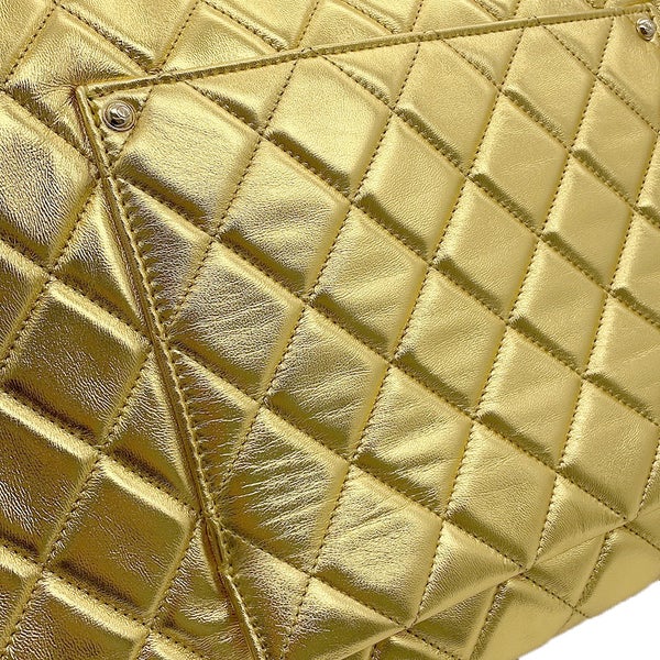 シャネル チェーンショルダーバッグ ジャンボマトラッセ ココマーク ラムスキン AS4661 CHANEL