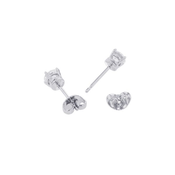 ハリーウィンストン ピアス ラウンドカット・イヤスタッズ ダイヤモンド 0.43ct/0.42ct Pt950 ESDPRD010SI GIA鑑定書付き