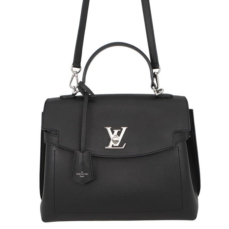 ルイヴィトン ハンドバッグ レザー ロックミーエヴァ―BB M53937 LOUIS VUITTON 2WAYショルダーバッグ 黒 ブラック