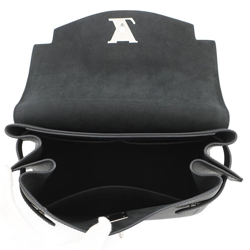 ルイヴィトン ハンドバッグ レザー ロックミーエヴァ―BB M53937 LOUIS VUITTON 2WAYショルダーバッグ 黒 ブラック