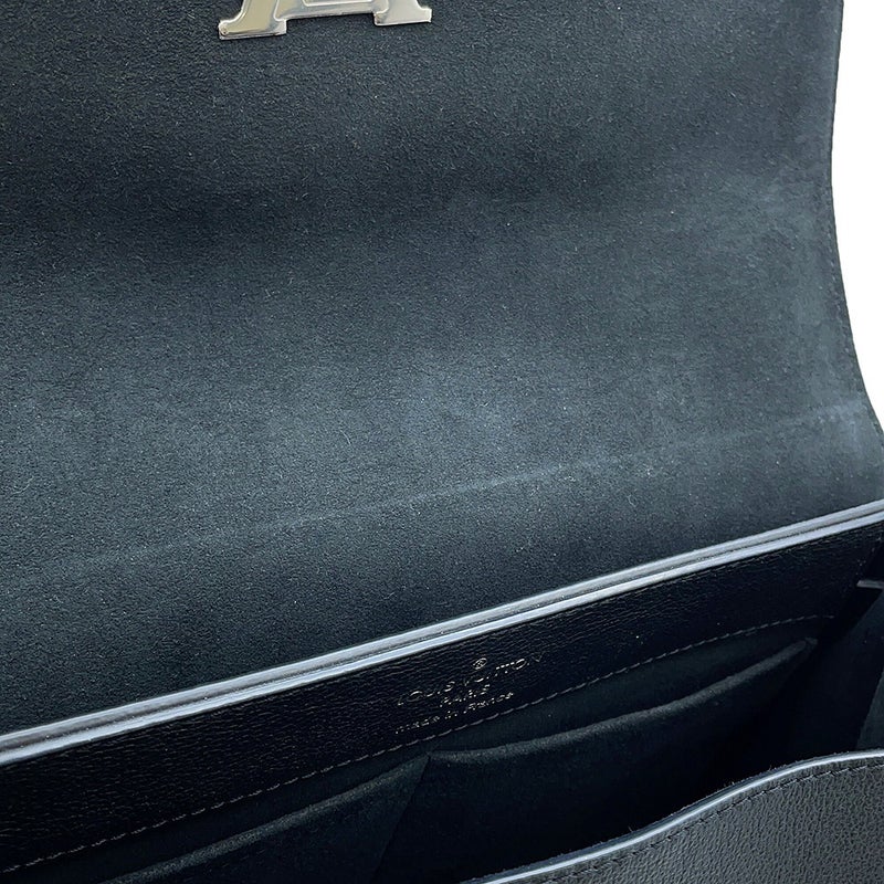 ルイヴィトン ハンドバッグ レザー ロックミーエヴァ―BB M53937 LOUIS VUITTON 2WAYショルダーバッグ 黒 ブラック