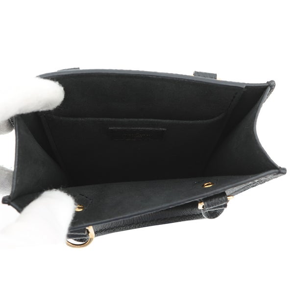 ルイヴィトン ハンドバッグ モノグラム・アンプラント プティット・サックプラ M80478 LOUIS VUITTON 2way ブラック 黒