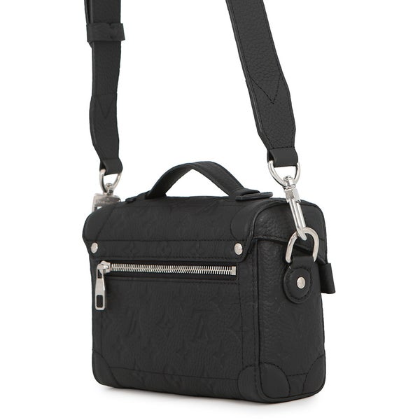 ルイヴィトン ショルダーバッグ トリヨン・モノグラム ソウル・トランク M13871 LOUIS VUITTON メンズ 黒 ブラック