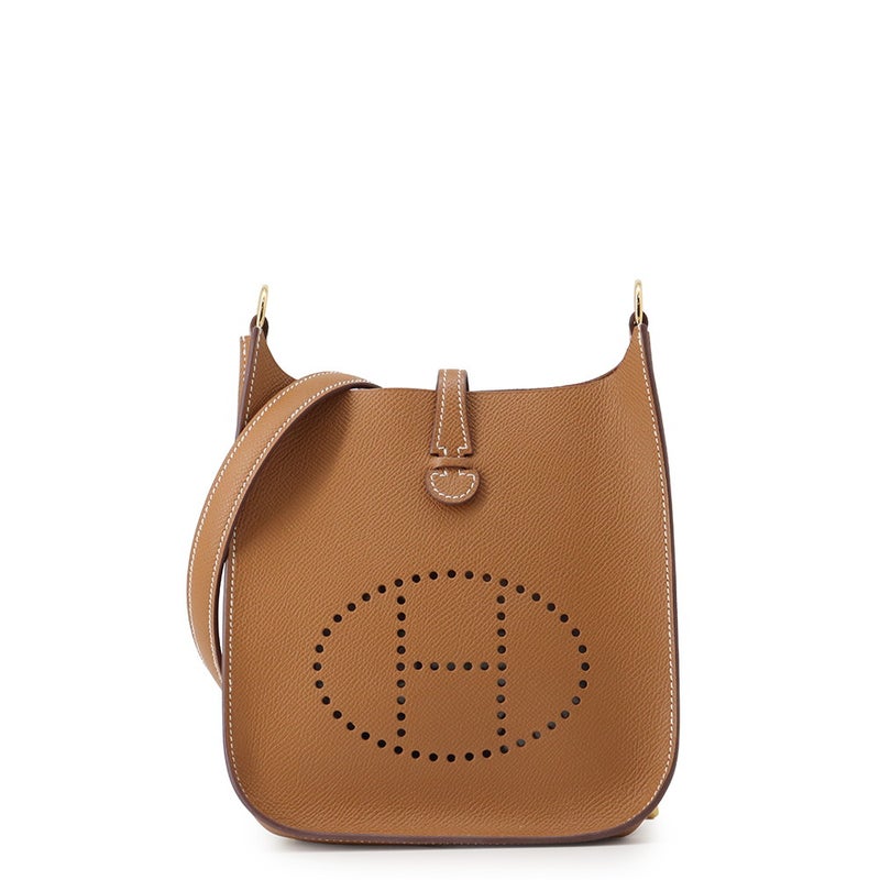 エルメス ショルダーバッグ エブリンTPM セリエ ゴールド/ゴールド金具 エプソン K刻印 HERMES