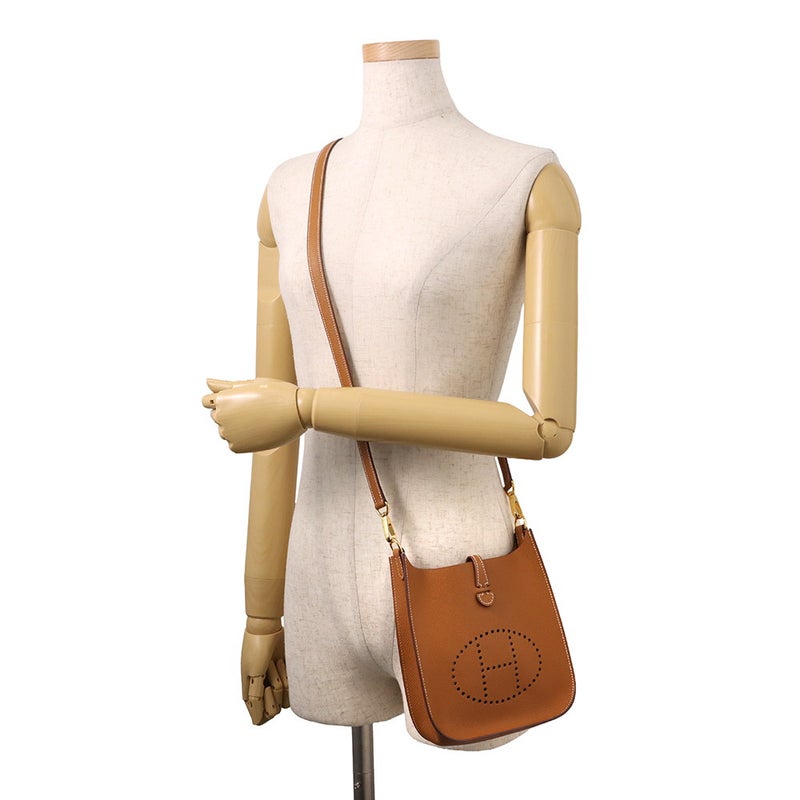 エルメス ショルダーバッグ エブリンTPM セリエ ゴールド/ゴールド金具 エプソン K刻印 HERMES