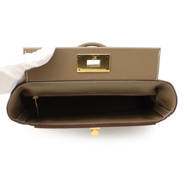 エルメス 24/24 29 サック ヴァンキャトル エトゥープ/ゴールド金具 トゴ/スイフト Z刻印 HERMES 2way