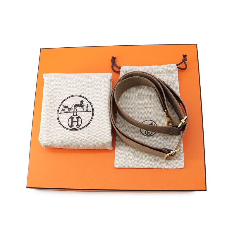 エルメス ショルダーバッグ エブリン3 PM エトゥープ/ゴールド金具 トリヨンクレマンス K刻印 HERMES