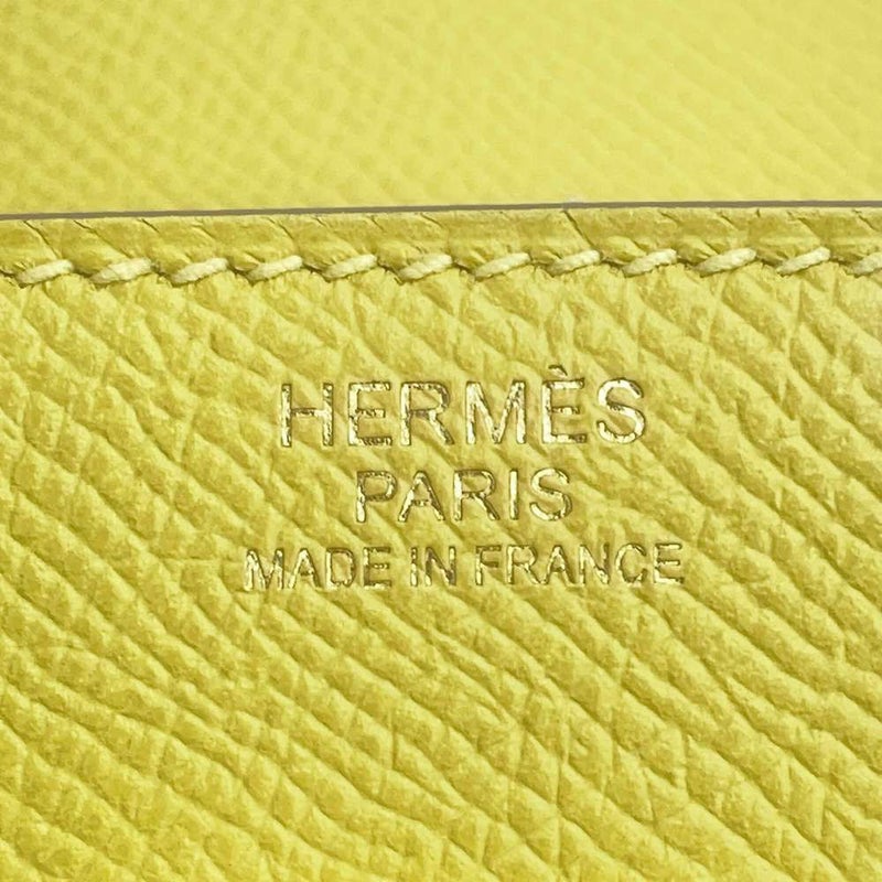 エルメス バーキン30 ライム/ゴールド金具 ヴォーエプソン Y刻印 HERMES Birkin ハンドバッグ