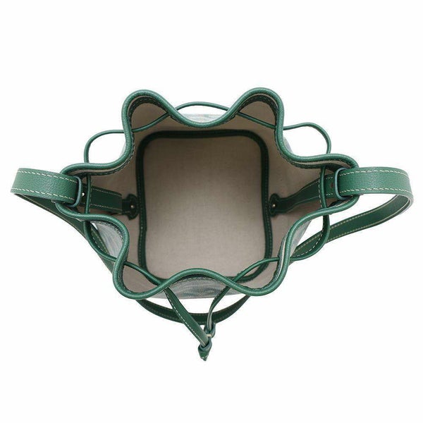 ゴヤール ショルダーバッグ プティフロ バゲットバッグ レザー PEFLOTPMLTY01CL03P GOYARD バッグ 緑