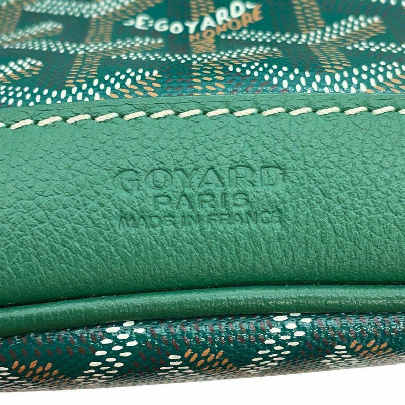 ゴヤール ショルダーバッグ プティフロ バゲットバッグ レザー PEFLOTPMLTY01CL03P GOYARD バッグ 緑