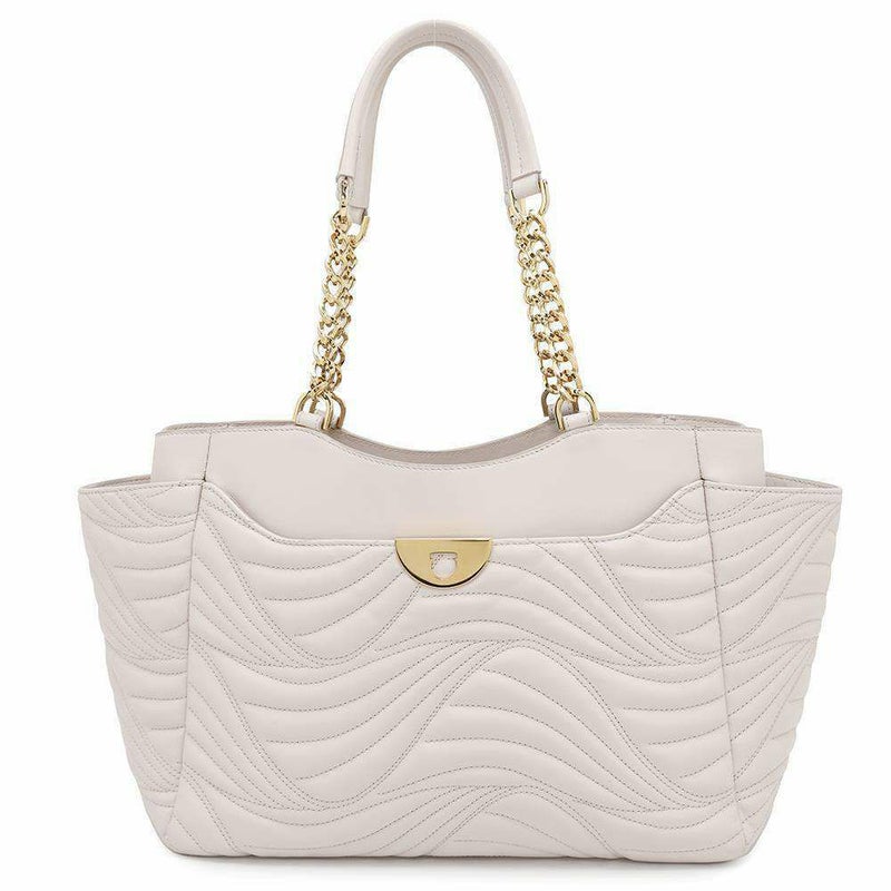 フェラガモ チェーントートバッグ レザー AB-21 G898 Ferragamo ショルダーバッグ