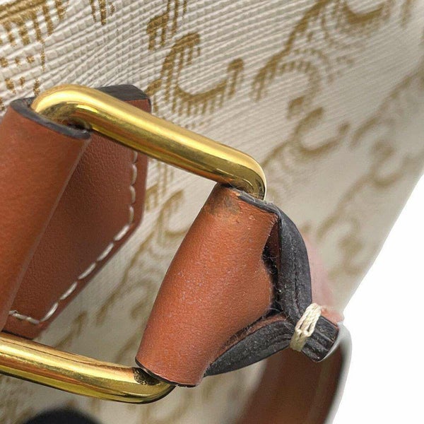 セリーヌ ハンドバッグ トリオンフ スモール ボストン  レザー 113772CAS.01BC CELINE ショルダーバッグ 白