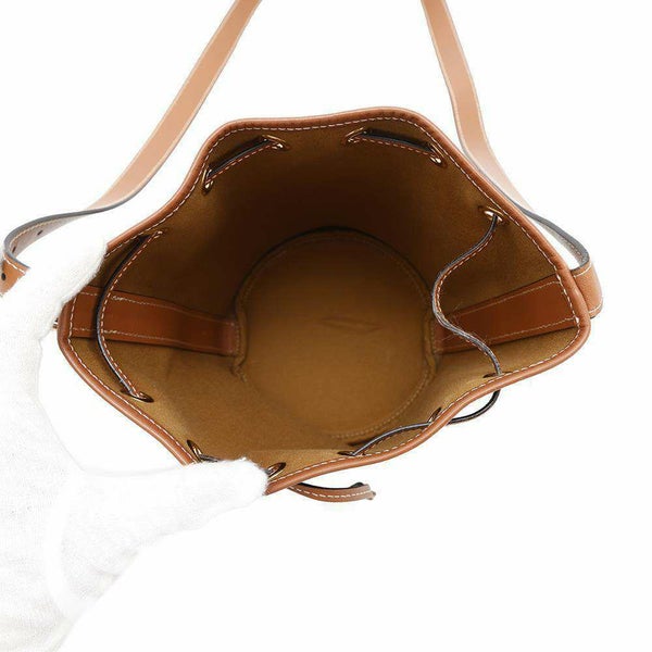 セリーヌ ショルダーバッグ トリオンフ スモール ドローストリングバッグ レザー 191142BZJ.04LU  CELINE バッグ