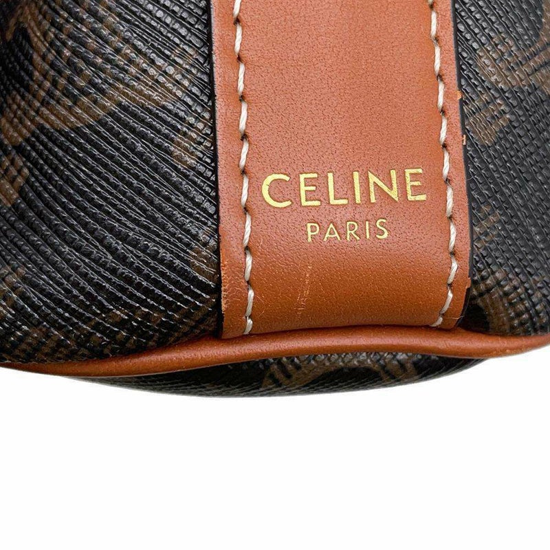 セリーヌ ショルダーバッグ トリオンフ スモール ドローストリングバッグ レザー 191142BZJ.04LU  CELINE バッグ