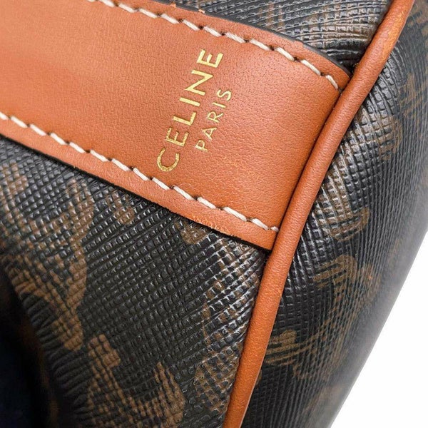 セリーヌ ショルダーバッグ トリオンフ スモール ドローストリングバッグ レザー 191142BZJ.04LU  CELINE バッグ