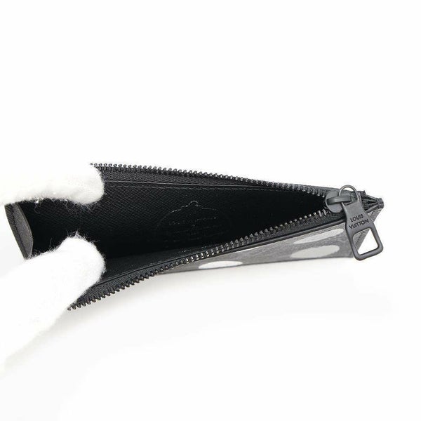 ルイヴィトン コインケース カードケース モノグラム・エクリプス LV × YK コインカード・ホルダー M81930 草間彌生 ブラック 黒