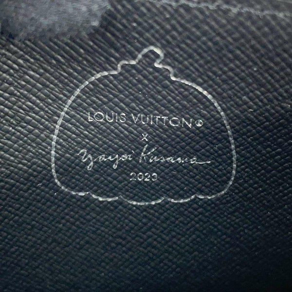ルイヴィトン コインケース カードケース モノグラム・エクリプス LV × YK コインカード・ホルダー M81930 草間彌生 ブラック 黒