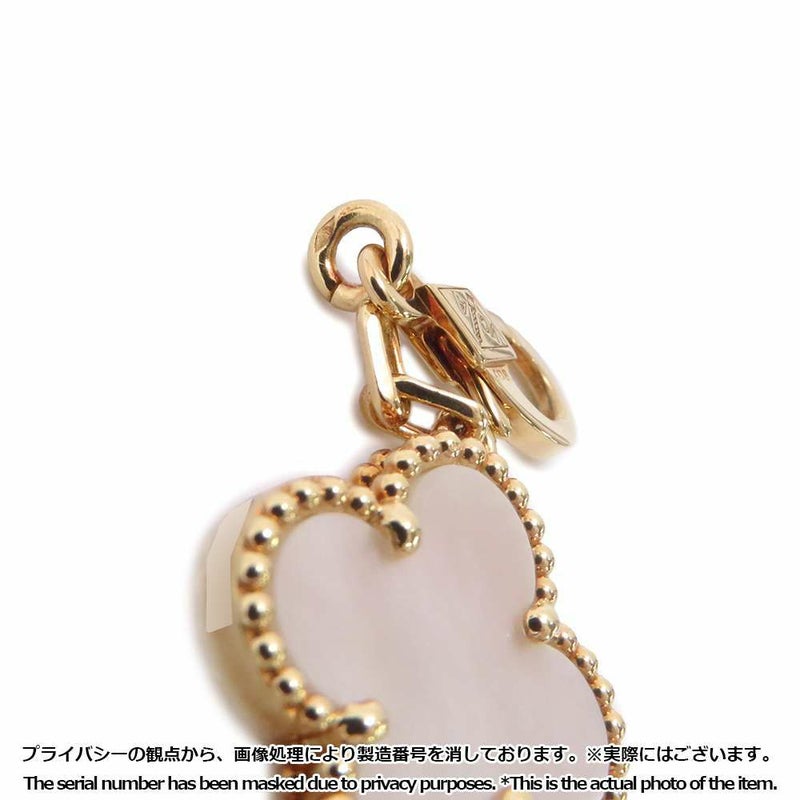 ヴァンクリーフ&アーペル ネックレス ヴィンテージ アルハンブラ ネックレス 10モチーフ マザーオブパール K18YG VCARA42700