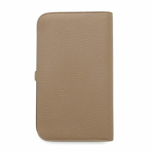 エルメス 長財布 ドゴンGM ベージュドゥワイマール/シルバー金具 トゴ B刻印 HERMES 財布