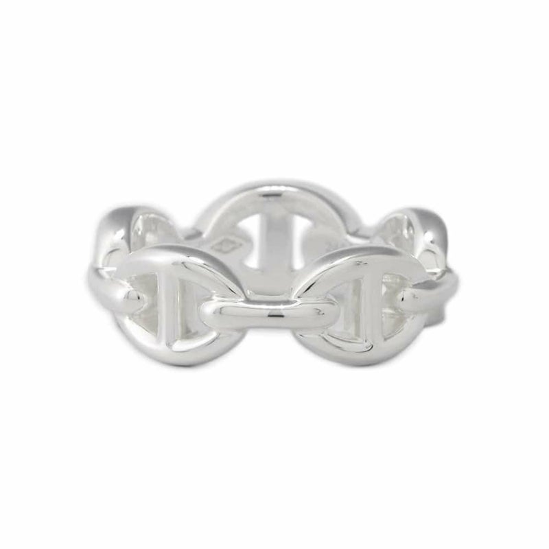 エルメス リング シェーヌダンクル アンシェネPM SV925シルバー リングサイズ51 HERMES ジュエリー