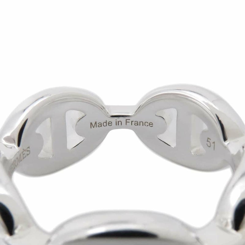 エルメス リング シェーヌダンクル アンシェネPM SV925シルバー リングサイズ51 HERMES ジュエリー