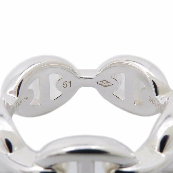 エルメス リング シェーヌダンクル アンシェネPM SV925シルバー リングサイズ51 HERMES ジュエリー