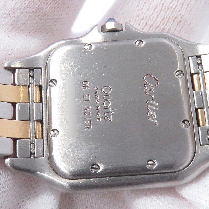 カルティエ パンテールMM 2ロウ W25028B6 Cartier 腕時計 アイボリー文字盤 クォーツ