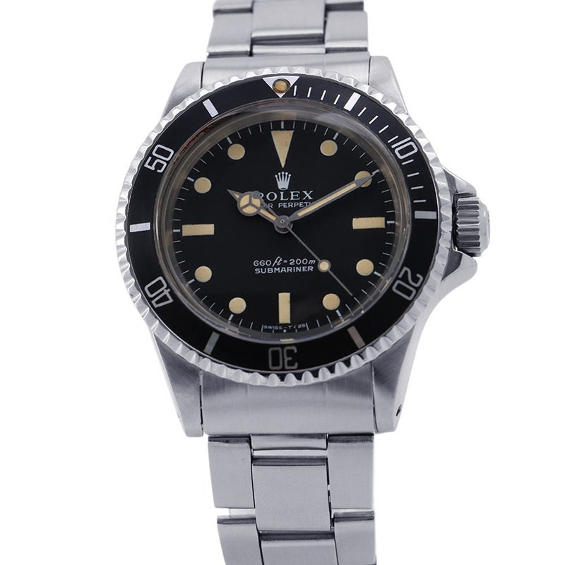 ロレックス サブマリーナノンデイト 5513 ROLEX 腕時計 黒文字盤