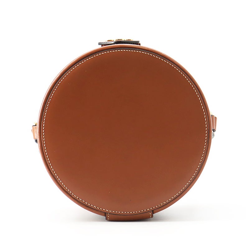 セリーヌ ショルダーバッグ トリオンフ タンブール ミディアム PVC/レザー 195192 CELINE バッグ