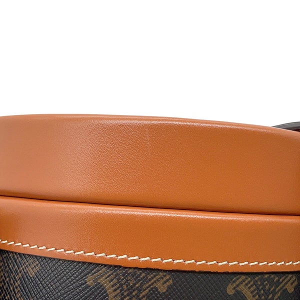 セリーヌ ショルダーバッグ トリオンフ タンブール ミディアム PVC/レザー 195192 CELINE バッグ