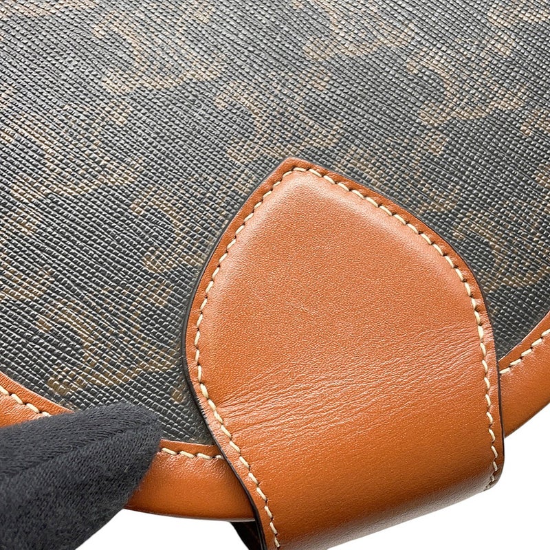 セリーヌ ショルダーバッグ トリオンフ タンブール ミディアム PVC/レザー 195192 CELINE バッグ