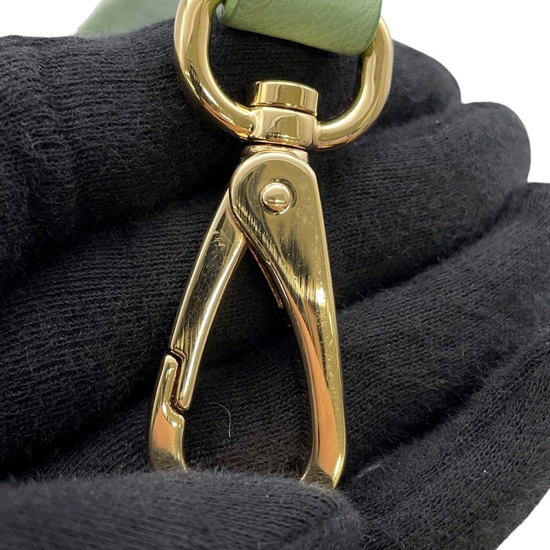 プラダ ショルダーバッグ トライアングルロゴ ナイロン/オーストリッチ 1BC198 PRADA ２way
