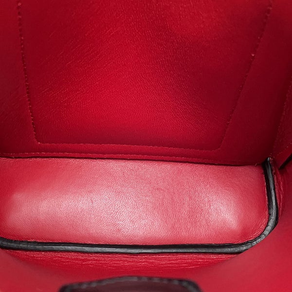 プラダ ハンドバッグ サフィアーノ パニエ レザー スモール 1BA217 PRADA 2wayショルダーバッグ 黒